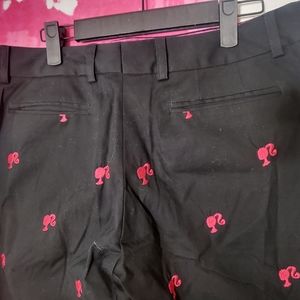 Custom print casual dress pants